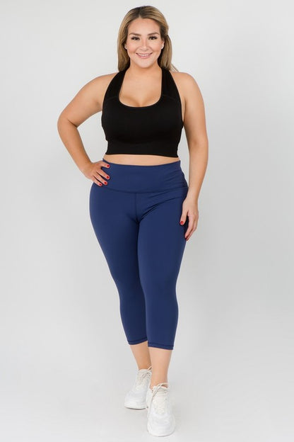 Leggings Capri Activewear suaves y mantecosos