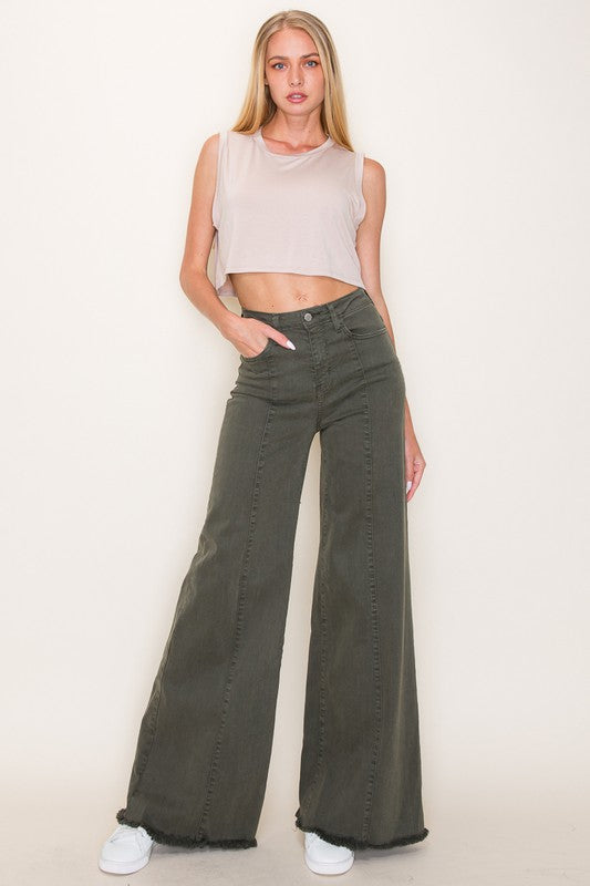 Pierna ancha, pantalones de mezclilla, jeans, western.