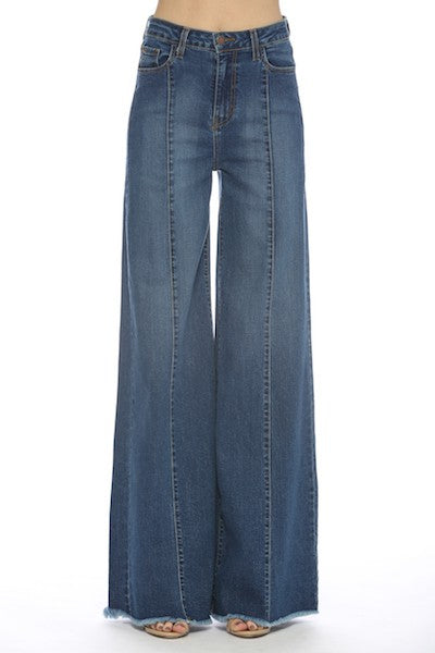 Pierna ancha, pantalones de mezclilla, jeans, western.