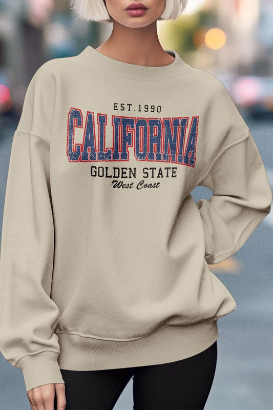 California Golden State Graphic Sweatshirt