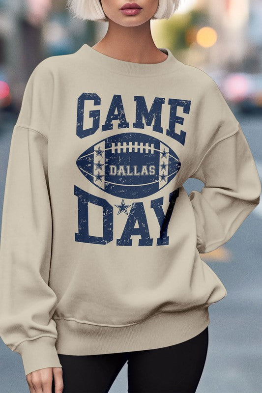 Sudadera con gráfico Game Day Dallas