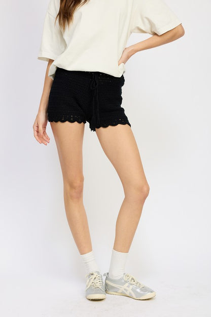 SHORTS MINI DE GANCHILLO