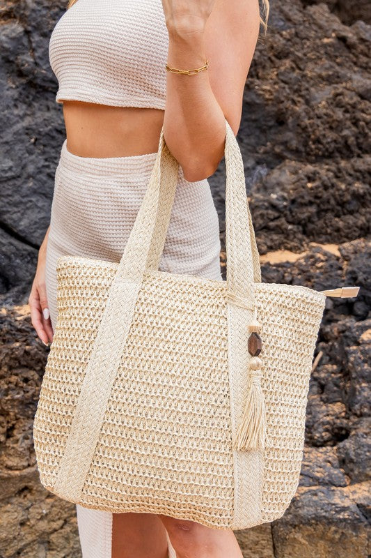 Bolso tote con borlas Izola Carry All