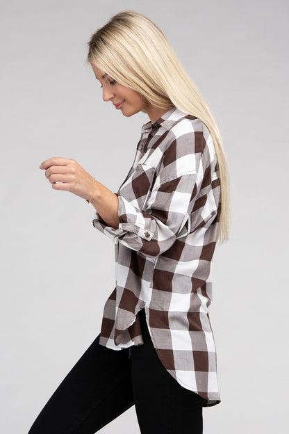 Classic Plaid Flannel Shirt