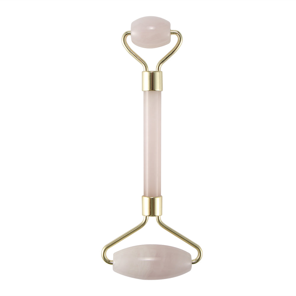 Portable crystal face roller massager designed for facial beauty and skin improvement.
