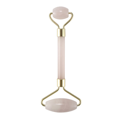 Portable crystal face roller massager designed for facial beauty and skin improvement.