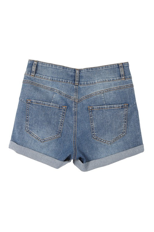 Shorts de mezclilla