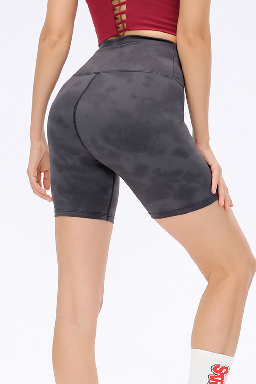 Shorts deportivos con cintura ancha