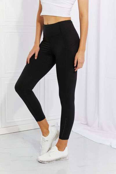 Leggings Depot Leggings activos con puntos reflectantes para fortalecer y alargar tamaño completo