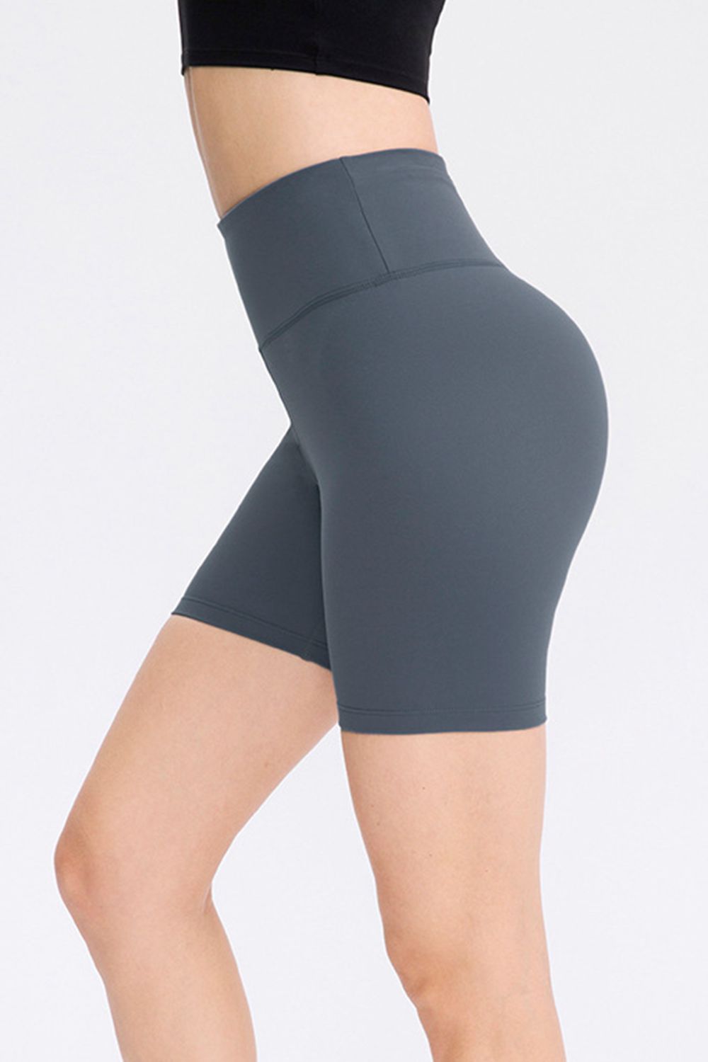 Shorts deportivos con cintura ancha