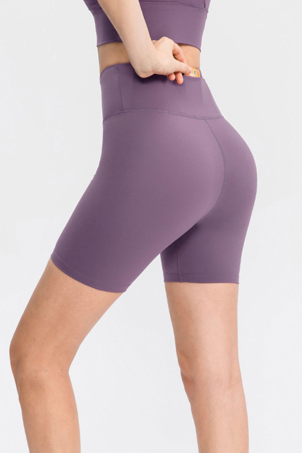 Shorts deportivos con cintura ancha