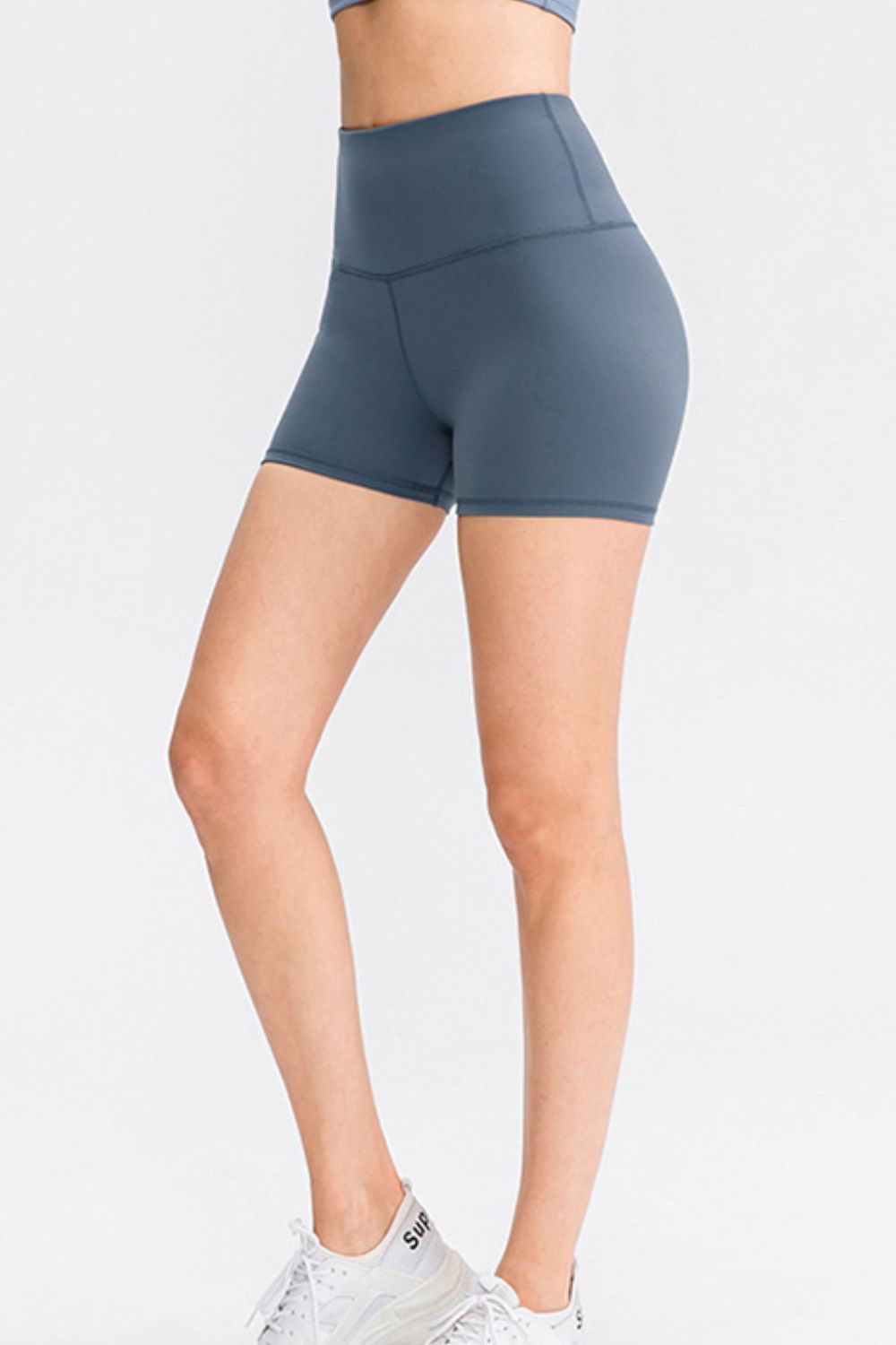 Shorts deportivos con cintura ancha